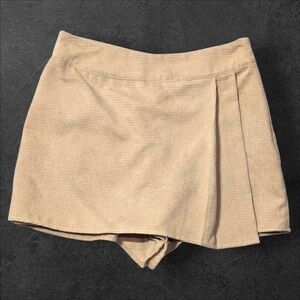 Sophie & Kate Tan Corduroy Women's Skort Size S- A19